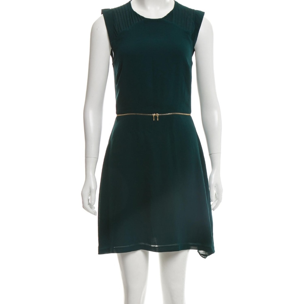 SANDRO Cap Sleeve Mini Dress
